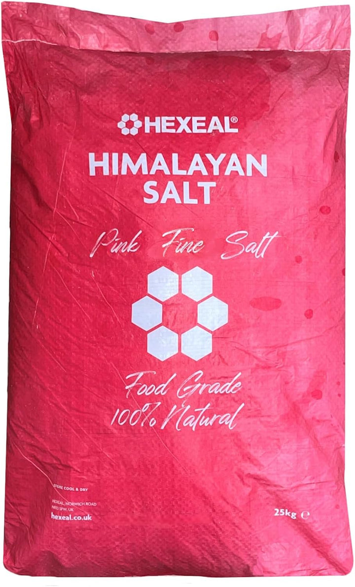 Himalayan Pink Salt 2Kg – 2Kg Bag of Coarse, Food Grade Salt – Suitable for Seasoning & Cooking – 100% Natural Salts for Soothing Baths, Beauty & Cosmetics