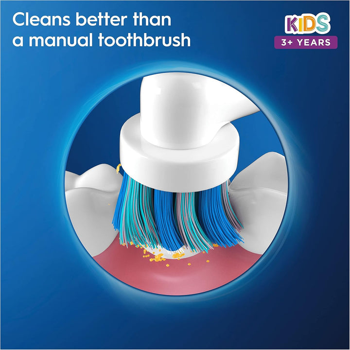 Stages Power Kids Electric Toothbrush Featuring Frozen Characters, 1 Handle, 1 Brush Head, UK 2 Pin Plug