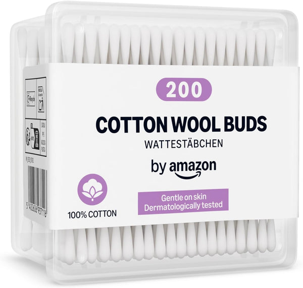 Cotton Buds, 100% Cotton, 200 Units
