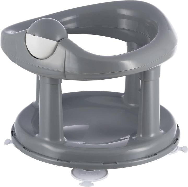 Swivel Bath Seat, 6 - 12 Months, Max. 10 Kg, Child Bath Support Seat, Non-Slip, Ergonomical, Suction Cups, Beige