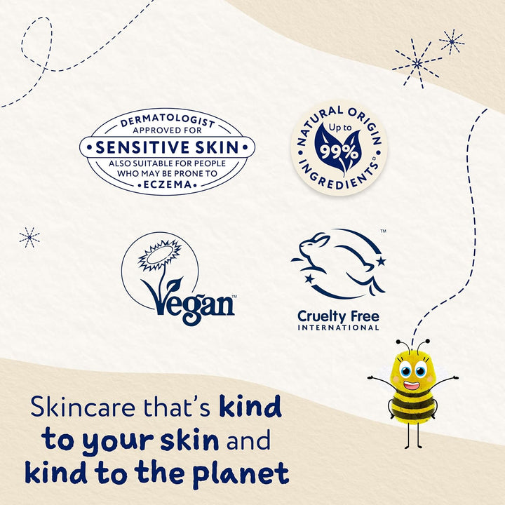 Oatderma Bubble Bath, Fragrance Free, Soothing Hydration for Sensitive Skin, Baby, 250Ml