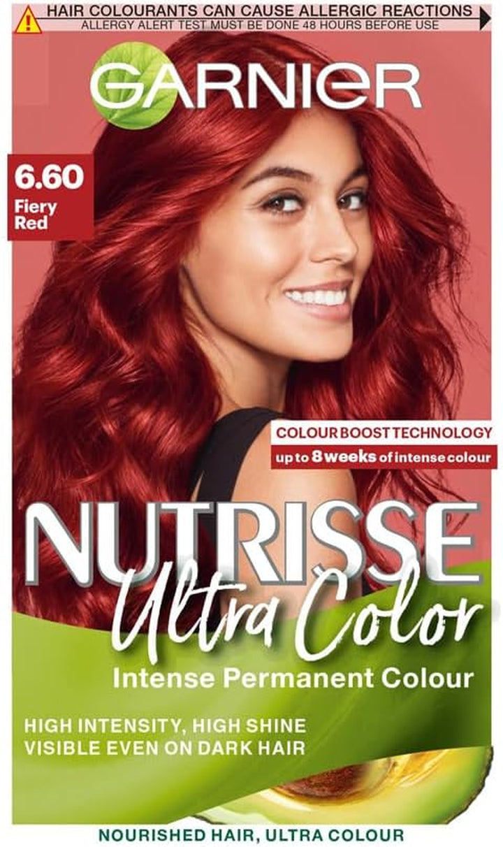 Nutrisse Ultra Crème Vegan Hair Dye, 6 Light Brown. Offers 100% Grey Coverage and Soft, Naturally Beautiful 8-Week Colour. a Gentle, No-Ammonia, Vegan Formula for Luminous, Healthy Hair.