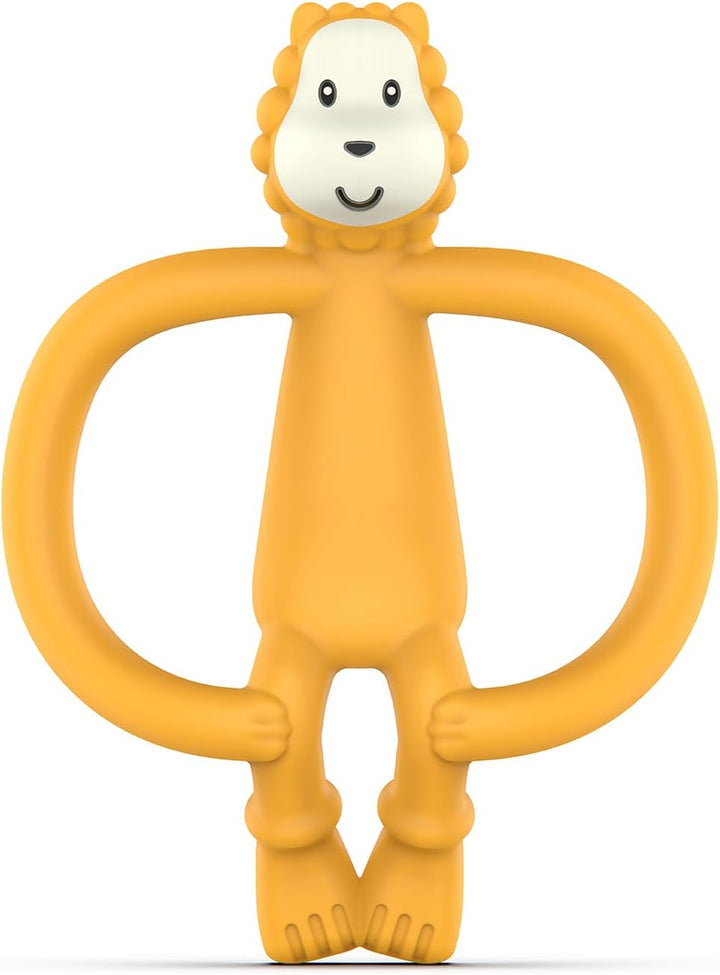 , Antimicrobial Silicone Teether & Gel Applicator, Easy to Grip, BPA Free, 3 Months Old+, 11 Cm, Gigi Giraffe, Pack of 1