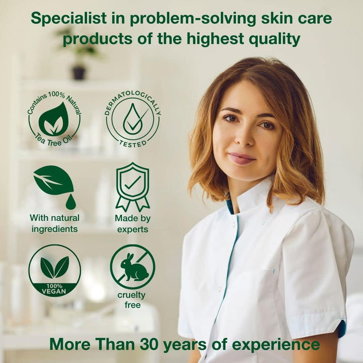 Tea Tree Oil , ABC  Hair Rinse 250Ml - Shampoo after Treatment for Lice Tea Tree Oil Treatment Shampoo with 100% Pure Tea Tree Oil