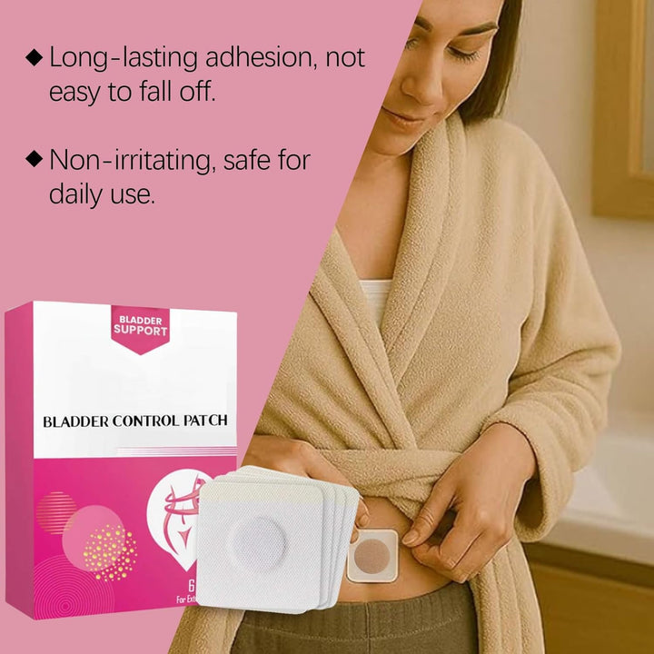 6Pcs Bladder Control Patch,Bladder Health Patch,Leakage Ur/Ine Pat/Ch for Men and Women,Pos/Tpartum Inconti/Nence Control Patc/H,Go to Toilet Less Frequently,Blad/Der Support,Urinate Relief for Men