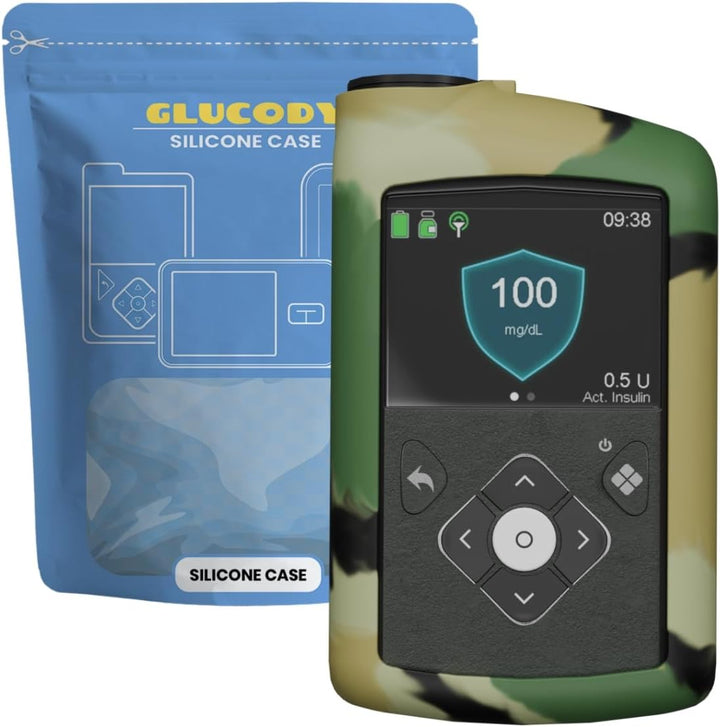 Silicone Protective Case for Medtronic Insulin Pump/Compatible with All Medtronic Models/Silicone Durability(Pink)