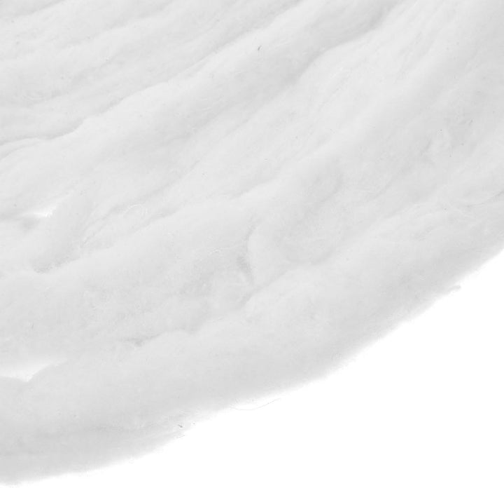 Hairdressing Tools Cotton Wool Coils for Hair Perm, Hairdressing Cotton Wool Roll for Salon Use Strong Absorbency Disposable Cold Perm Wrap with Tie 7Ft Length 175-180G