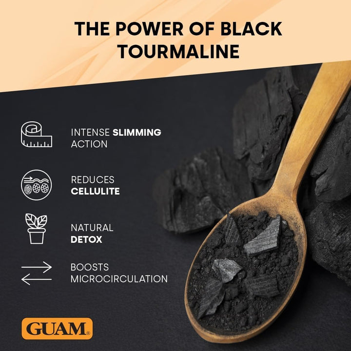 FIR Seaweed Mud anti Cellulite Treatment + Tourmaline Cellulite Cream Gel Set - Body Leg & Tummy Tightening Duo - 1Kg Hot Body Warp Cellulite Remover & 250Ml Slimming Mud Gel - Skin Firming Cream