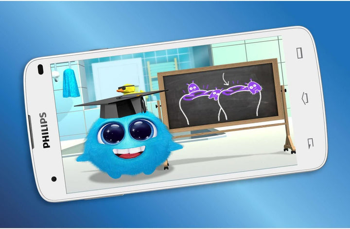 Sonicare for Kids Electric Toothbrush HX6322 / 04, with Sound Technology, for Children, Gentle Cleaning, Turquoise