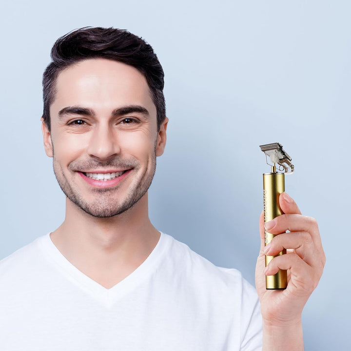 Hair Trimmer Men, Mens Beard Trimmer, Beard Trimmer Men Rechargeable, Facial Trimmers, Stubble Trimmer Men, Precision Hair Trimmer Men Detail Trimmer