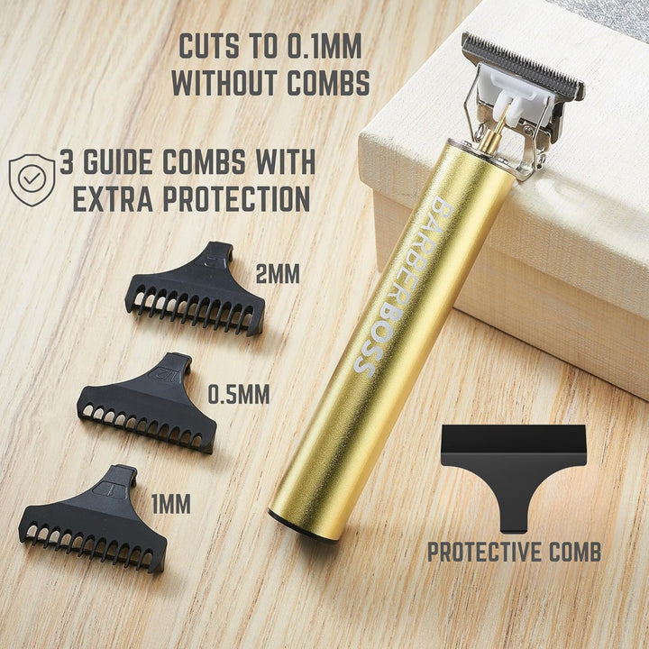 Hair Trimmer Men, Mens Beard Trimmer, Beard Trimmer Men Rechargeable, Facial Trimmers, Stubble Trimmer Men, Precision Hair Trimmer Men Detail Trimmer