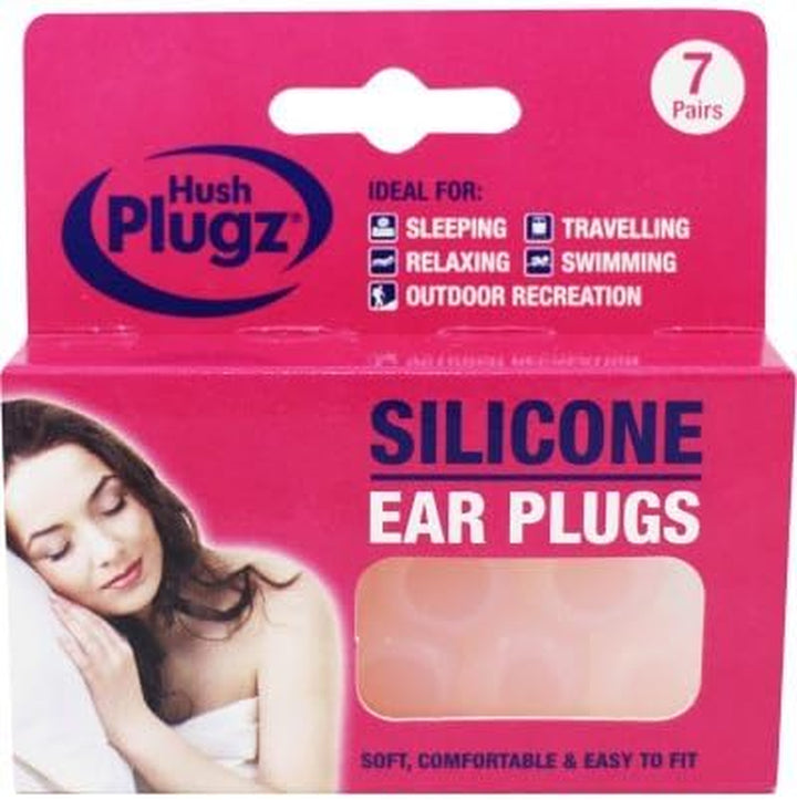 Silicone Earplugs X 3 Packs