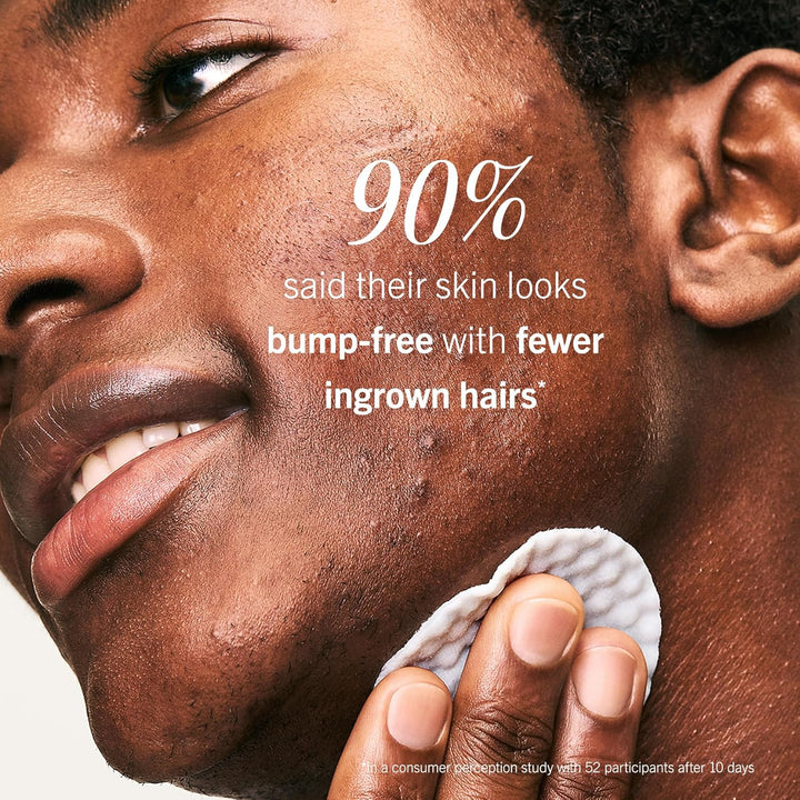 Ingrown Hair Pads with BHA & AHA – Daily Treatment Relieves Razor Burn, Prevents Ingrown Hairs and Soothes Irritation – 28 Pads
