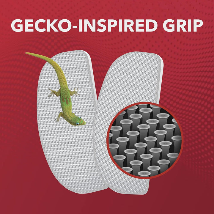 Gecko Grip Glasses Nose Pads (5 Clear Pairs) - Anti-Slip Nose Pads for Glasses, USA Made, Micro-Structured Fibers, Ultra-Strong Grip and Ultra-Soft, Self Stick Adhesive, 1 X 7 X 16 Mm