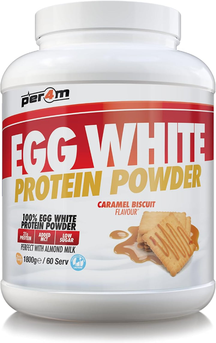 100% Pure Free Range Egg White Protein Powder | High Protein Shake with Added Mcts | Gut Friendly, Lactose-Free & Essential Amino Acids (900G, White Chocolate Hazelnut)