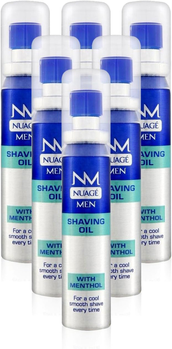 MEN Shaving Oil Menthol Pre Shave with Pump 20Ml (6 Pack)