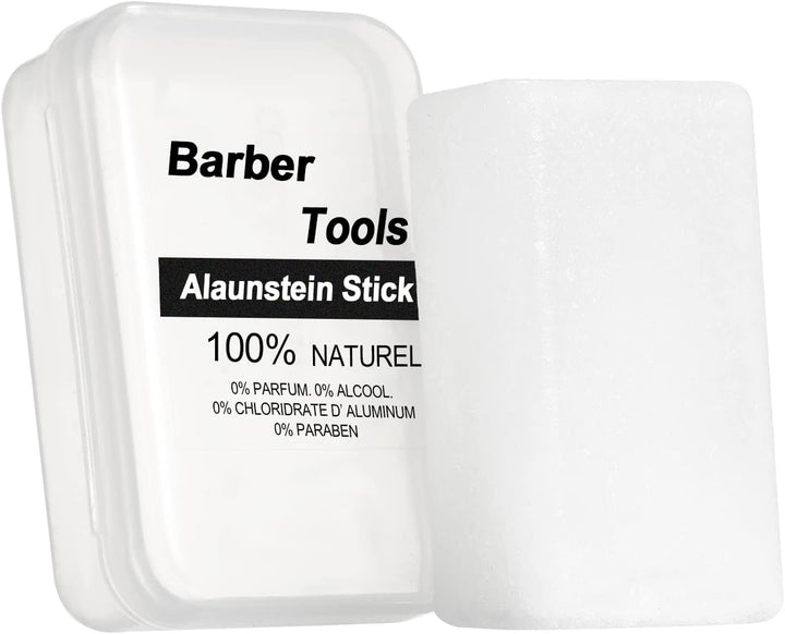 Alum Block,Alum Stone 100% Natural Odourless after Shave Deodorant Alternative Soothes the Skin after Shaving Barber Stop Bleeding Item