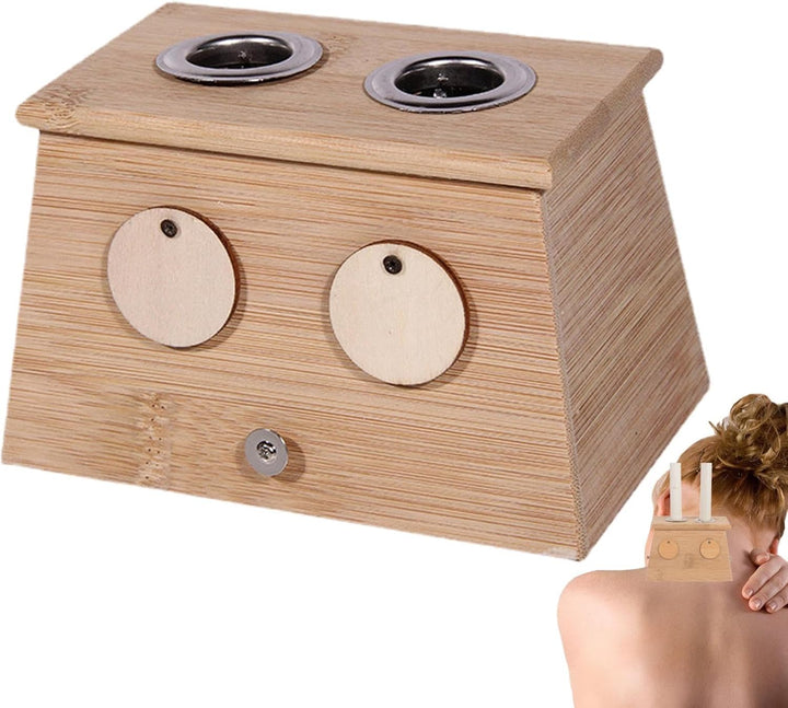 Moxibustion Stick Box – Nursing Tool, Household Moxa Burner, Holder, Premium Traditional Device, Portable Container | Heavy Duty for Home Wellness Relaxation Health Care