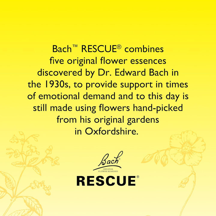 Remedy Pastilles | Blackcurrant Flavoured | Daily Support for Stressful Moments | Bach Original Flower Essences | Chewable Pastilles | 50G Travel Tin