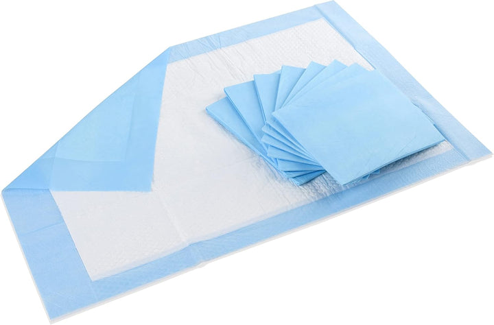 100 X Disposable Incontinence Bed Pads 40 X 60 Cm| Underpads, Bed Mats, Mattress Protectors, Incontinence Pads | Adults & Elderly, Sofa & Chair for Children | 4 Packs of 25