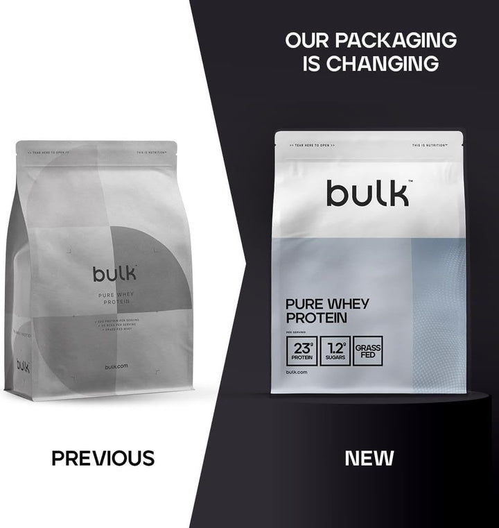 Pure Whey Protein Powder Shake, Vanilla, 1 Kg, Packaging May Vary