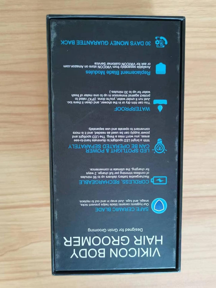 Manscape Trimmer for Men,  Pubic/Body Hair Trimmer, Electric Ball Trimmer for Private Parts, IPX7 Waterproof Body Goomer Shavers, USB-C Charging, Gifts for Men, New HT871