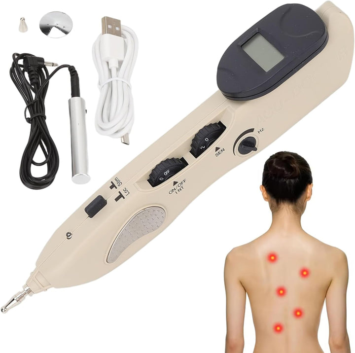 Electronic Acupuncture Pen 10 Level Adjustable Dry Needling Stimulator Energy Meridian Massage Pen