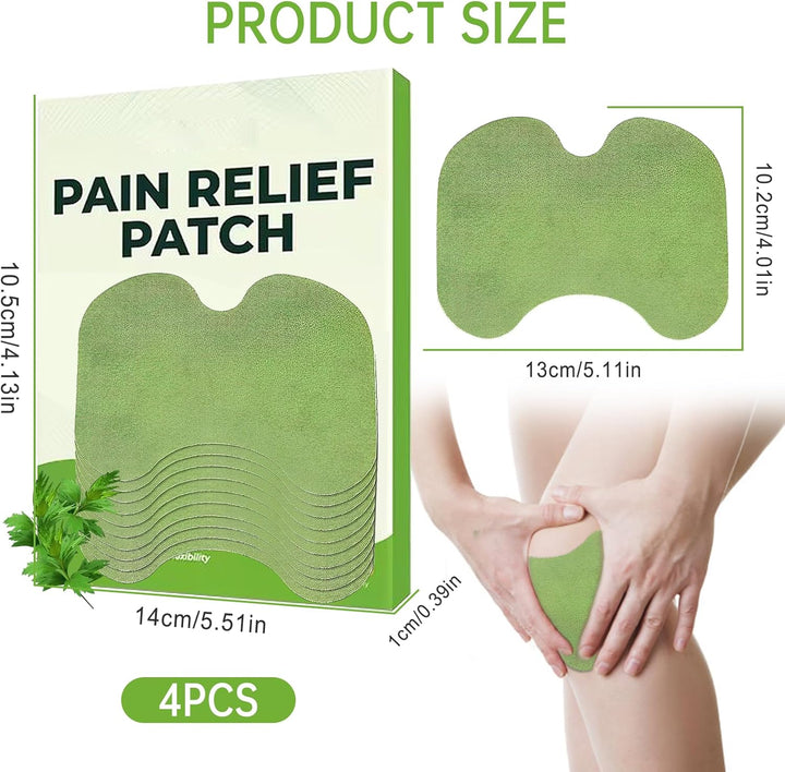 40Pcs Knee Pain Relief Patches,Knee Patches for Pain Relief,Wellness Knee Pain Relief Patches Uk,Knee Pain Relief Patches Relieves Muscle Soreness in Knee, Neck, Shoulder