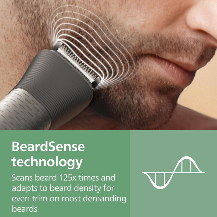 Multigroom 9000 Series All-In-One 19-Piece Trimmer, Shaver & Clipper + Oneblade Trimmer for Men - All-Over Grooming Set for Face, Head & Body, 27 Length Settings (0.2-20 Mm), MG9556/15