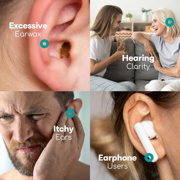 Olive Oil Ear Drops for Wax Removal and Blocked Ears, 10Ml - 100% Natural Ear Wax Removal Drops with Pipette Dropper Softens and Removes Hardened Earwax Buildup - Advanced Ear Wax Drops