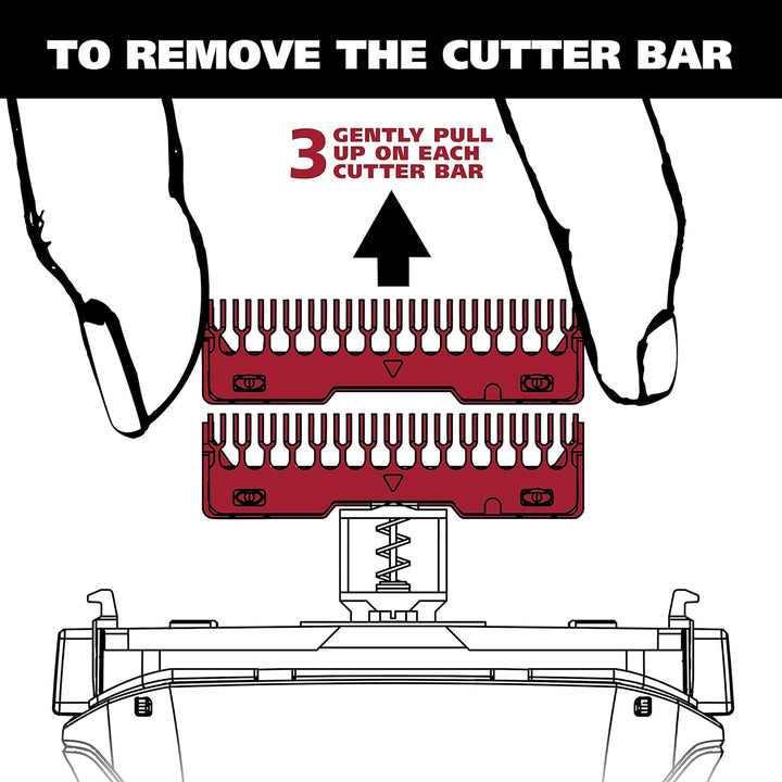 Lifeproof Shaver Foil and Cutter Replacement, Smooth Shaver Head, Electric Shaver Replacement Heads, Spare Lifeproof Shaver Parts, Cutter Bars, Three Cut System, Waterproof