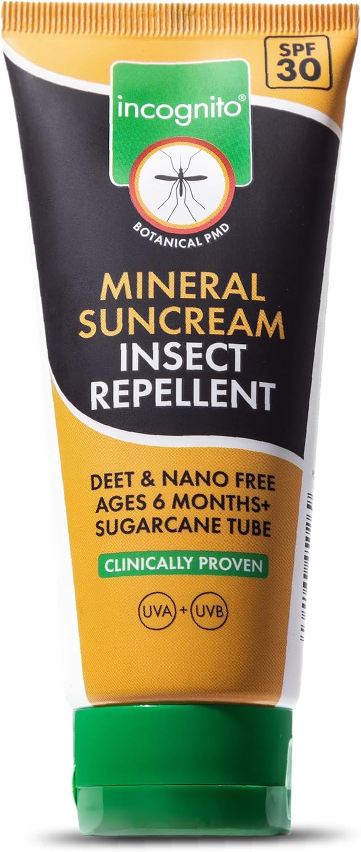 Sunblock Insect Repellent - SPF30 100Ml - 3 in 1 Sunblock, Insect Repellent and Moisturiser for Soft and Protected Skin & Body