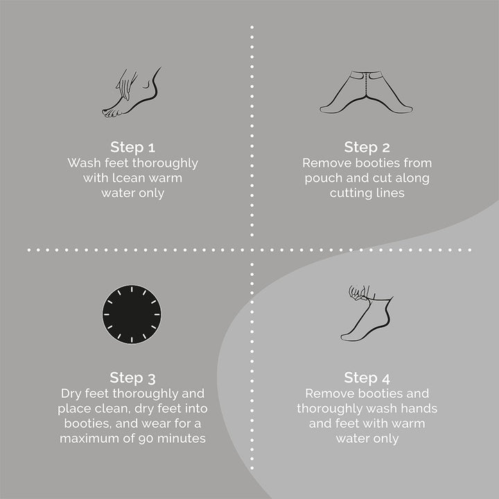 Foot & Callus Peel Mask Exfoliating Socks for Cracked Heels & Dead Skin Vegan Foot Care for Soft, Smooth Feet Multi Award Winning Brand