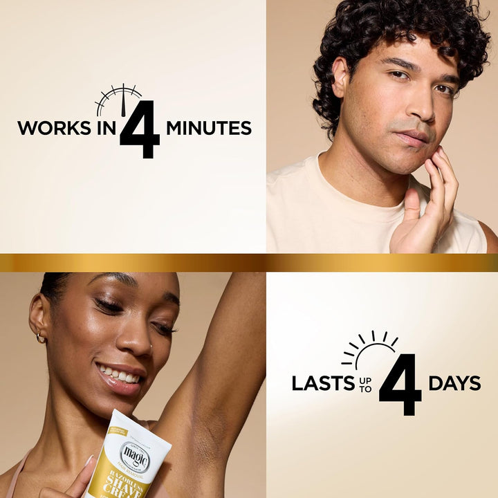 Magic Smooth Razorless Hair-Removing Cream 6Oz/170G