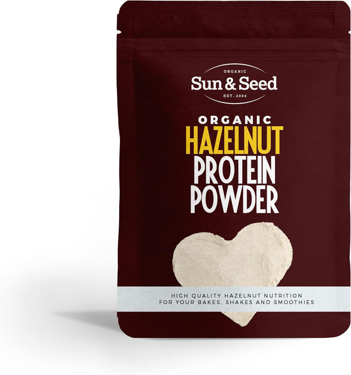 Organic Hemp Seed Protein Powder 300G by  – Raw, Plant-Based Superfood – High Protein, High Fibre, Low Fat – Vegan, Gluten-Free, Omega-3 Rich – EU Grown – Smoothies, Baking, Cooking