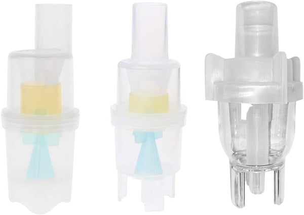 New Adult Child Inhaler Cup Parts Medicine Tank Cups Compressor Nebulizer Health Battery Spring Transparent