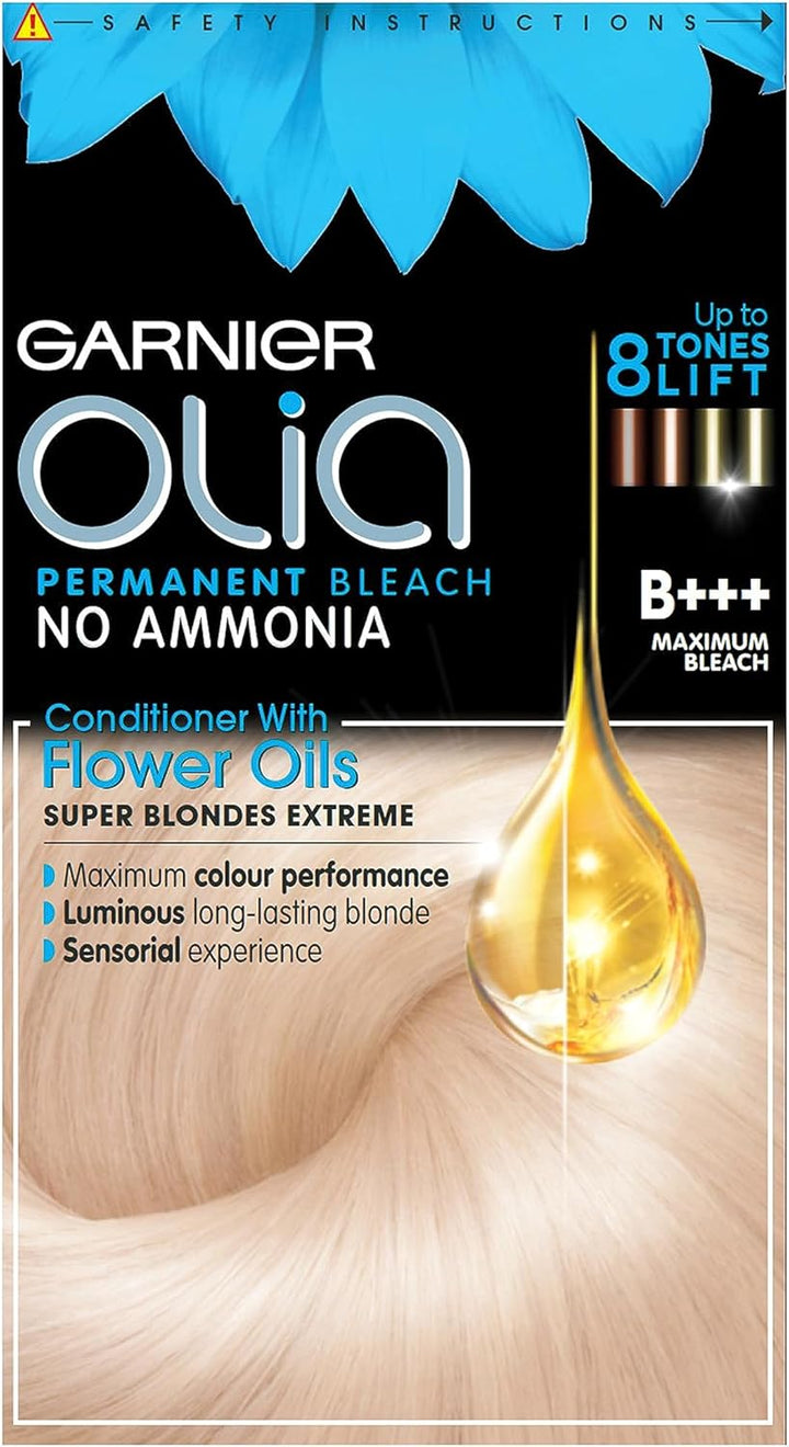Garnier  5.0 Brown, Oil-Powered, No-Ammonia. 100% Grey Coverage. Luminous, Long-Lasting, Vibrant Brown Hair Color with Exceptional Shine and a Healthy, Nourished Feel.