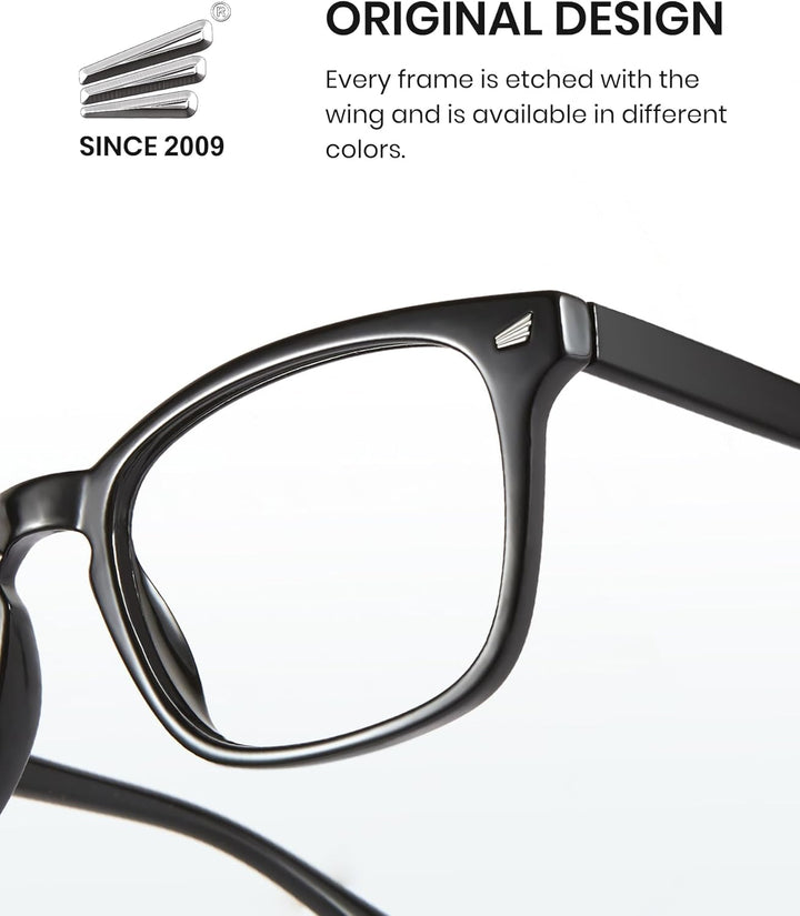 Blue Light Blocking Glasses anti Eyestrain Eyewear, Computer Gaming Eyeglasses for Women and Men