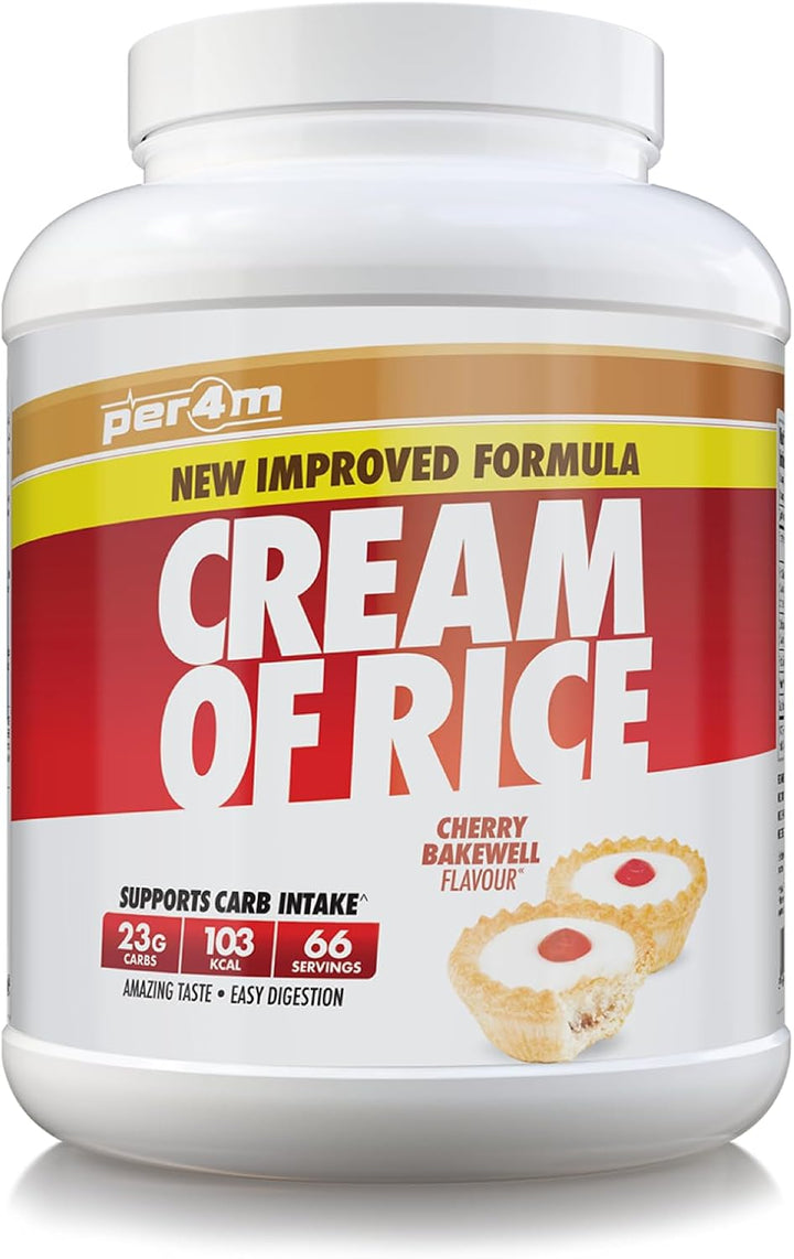 Protein Cream of Rice | Easy-To-Digest Complex Carbohydrate | Gluten-Free, Plant-Based Smooth Rice Porridge | Ideal Pre Post-Workout (2Kg, Chocolate Brownie Batter)