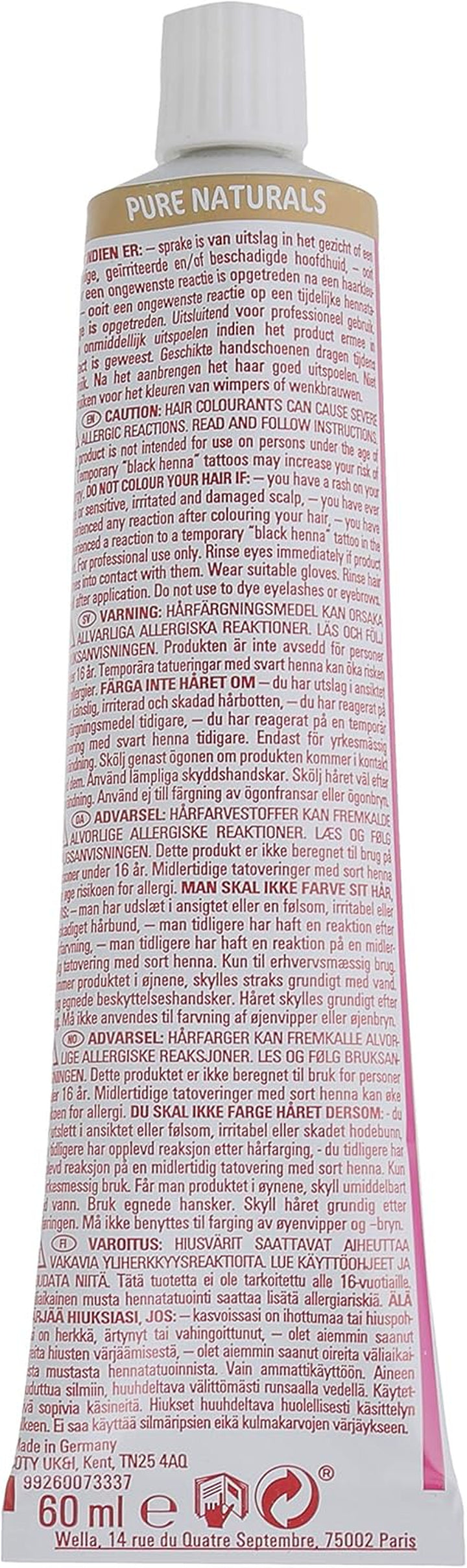 Wella Colour Touch Demi-Permanent Hair Colour, No. 6/0 Dark Blonde, 0.13601 Kg