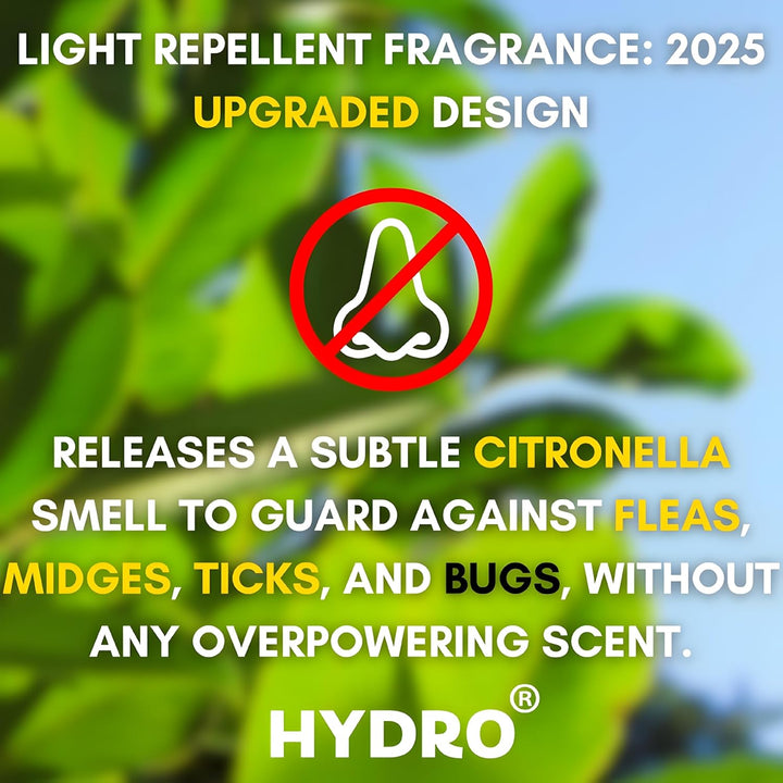 Mosquito Repellent Bracelet 15 Pcs, Adjustable Leather Band, Deet Free, Travel Essentials, Insect Repellent Bracelet, 450 Hours Mosquito Repellent Protection Suitable for All Ages