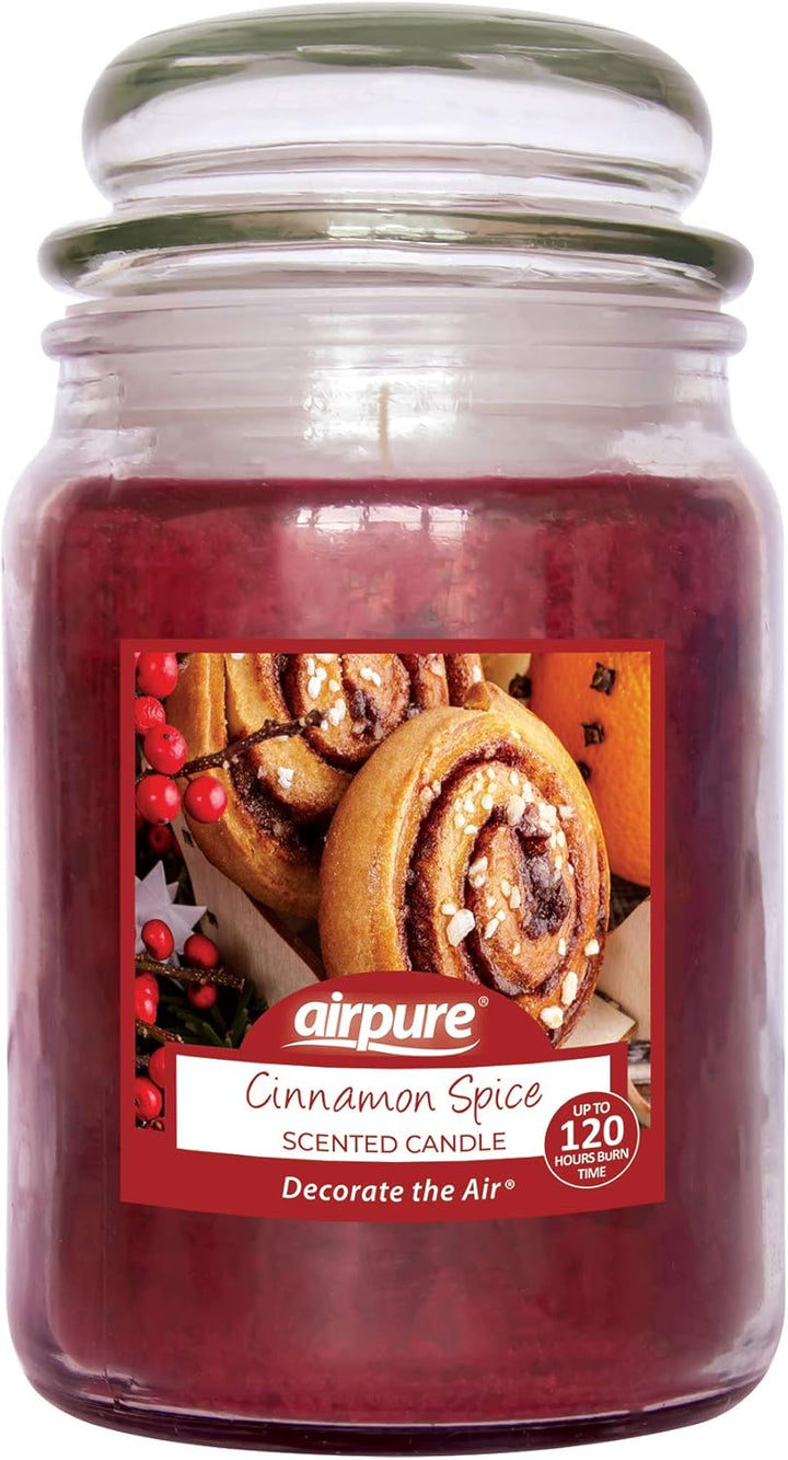 - Large Candle Scented, Gingerbread Fragrance - 120 Hour