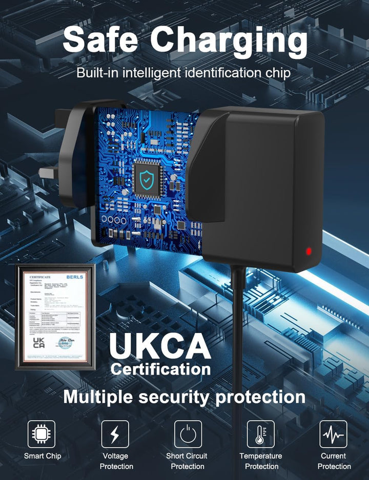 4.3V A00390 Charger Compatible with Philips One Blade MG3720, MG3730, MG5730, MG3740, BT3206, QP2520, QP2620, MG5720, MG3722, BT3208, QG3330 Razor Charging 1.5M Cable(Brush/Light)