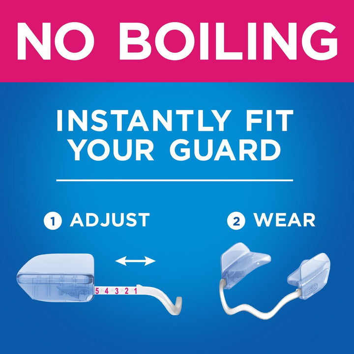 Comfort-Fit Dental Mouth Guards to Help Prevent Night Time Teeth Grinding and Clenching Known as Bruxism (2 Pack)