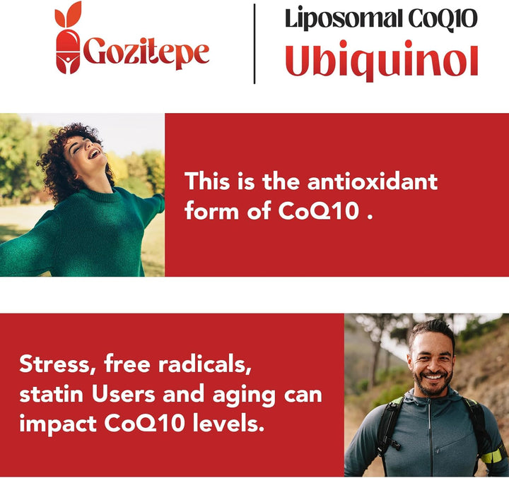 Liposomal Coq10 Ubiquinol 600Mg, 60 Mini Softgels, High Strength Active Coenzyme Q10, Enhanced Absorption, Premium Quality Formula, 60 Count (Pack of 1)