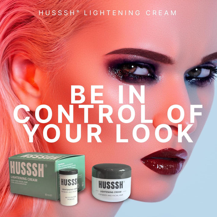 ® Hair Lightening Cream for Face and Body – Gentle Hair Decolourant with Accelerator, Fast and Effective Results