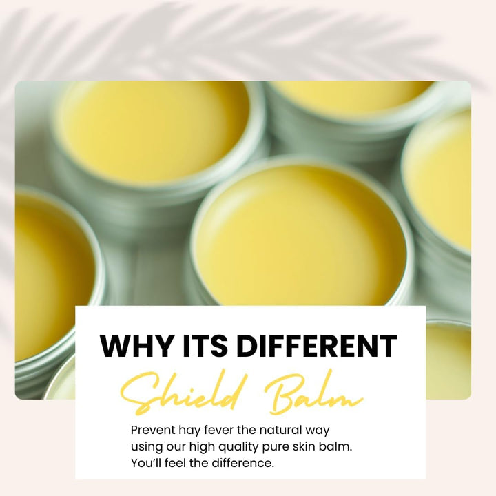 Allergy Barrier Balm with Lavender & Eucalyptus, Drug Free Balm for Sneezing, Itching, Dust, Pollen, Pet Allergies & Mould Spores - Natural Hayfever Relief