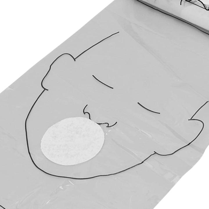 1 Roll First Responder CPR Barrier First Aid CPR Face Shield Cardiopulmonary Resuscitation Disposable Face Shield Emergency CPR Trainer