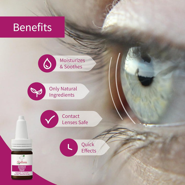 Eye Drops for Stye Eyes 10 Ml (Pack of 1) - Natural Relief for Redness, Swelling and Irritation - Moisturises and Soothes Discomfort Caused by Styes