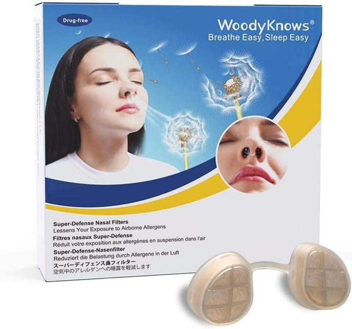 Super-Defense Nasal Filters (Narrow, Combined Trial Pack, 4 Pack)